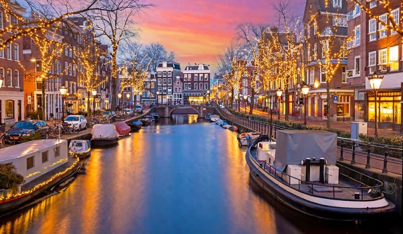 Dolu Dolu Amsterdam Turu Noel Pazarları Rotası